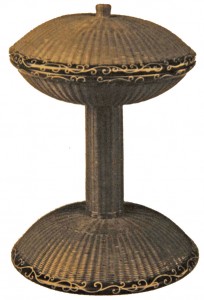 fig10: footed basket for religious ceremony